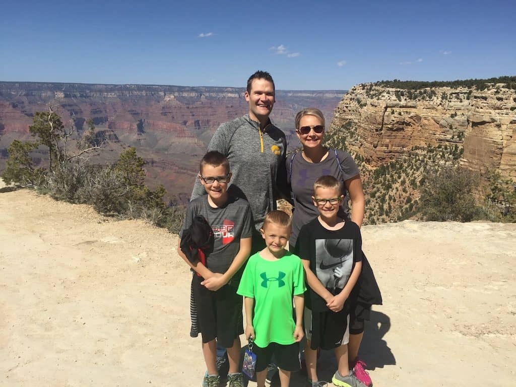 Grand canyon family vacation