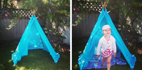 Backyard Teepee