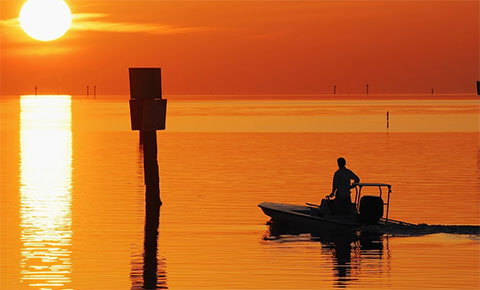 photo of boats on the water