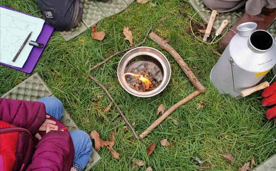 Kelly kettle fire pit