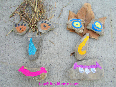 Rock Faces nature art