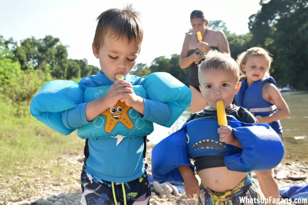 taking kids to river safety