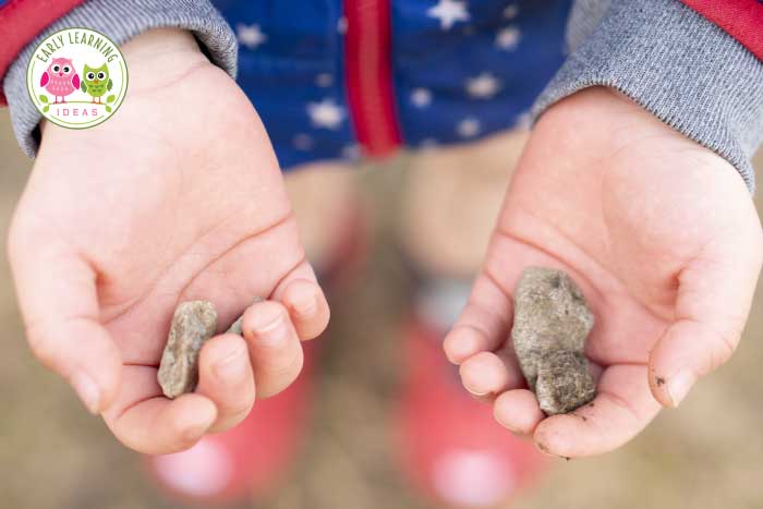 Rock collection activities.