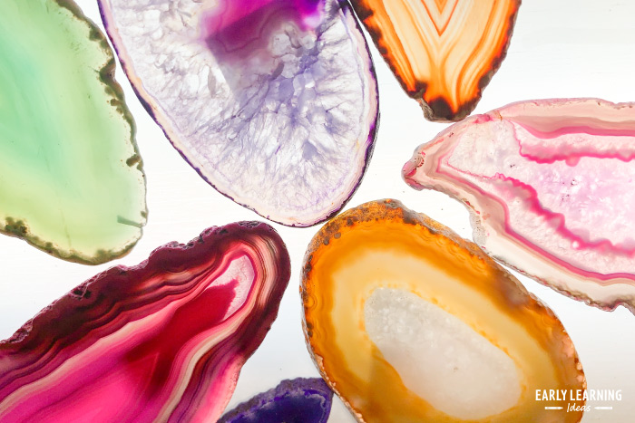 find rocks for your preschool geology lab dramatic play center