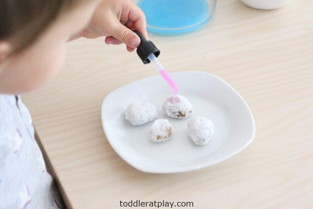 painting salted rock gems - toddler at play (6)