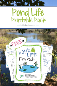 Exploring Pond Life with Over and Under the Pond (+ Free Printables)
