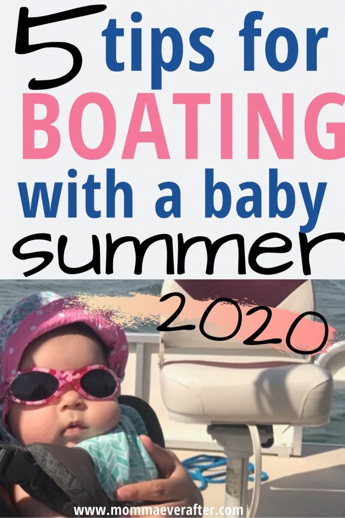 boating with a baby
