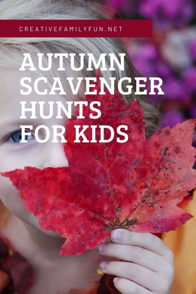 Fun autumn scavenger hunts for kids