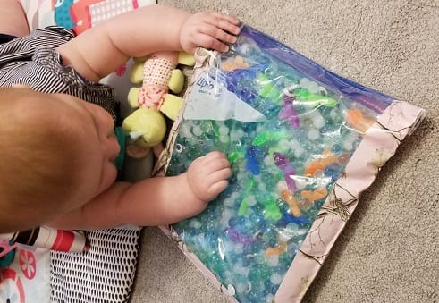 sensory bag for sensory development 