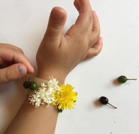 nature bracelet ideal nature crafts activities for kids to make outside in a nature