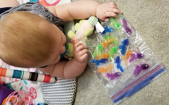 sensory bag for sensory development 