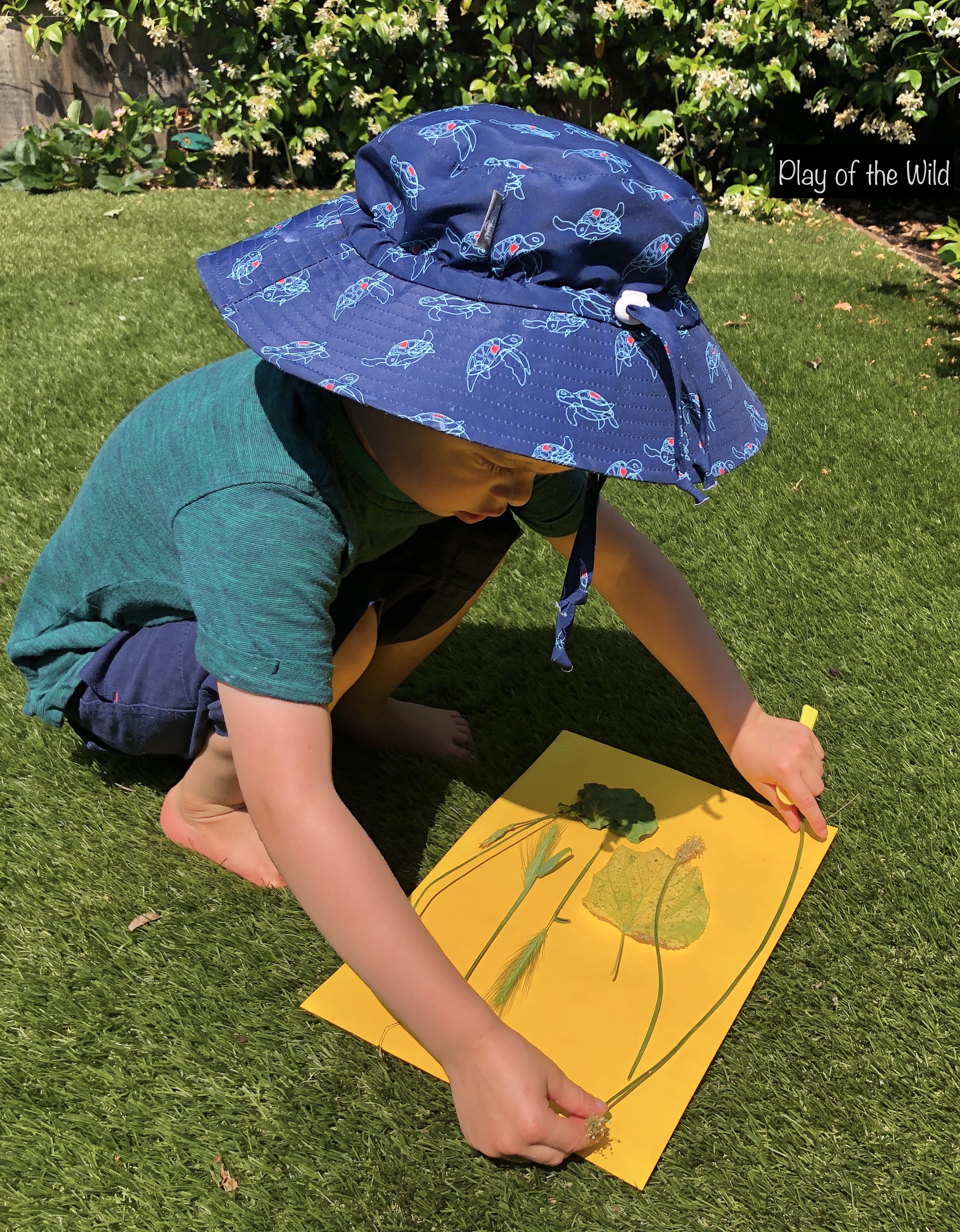 Sun Art for Kids and Toddlers. Outdoor Mark Making Ideas for Preschool