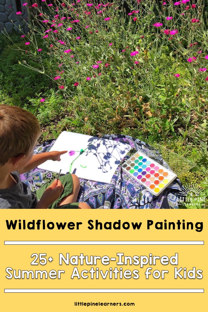 Try these 25 Nature-Inspired Summer Activities for Kids today! #outdooractivities #naturecrafts #natureactivities