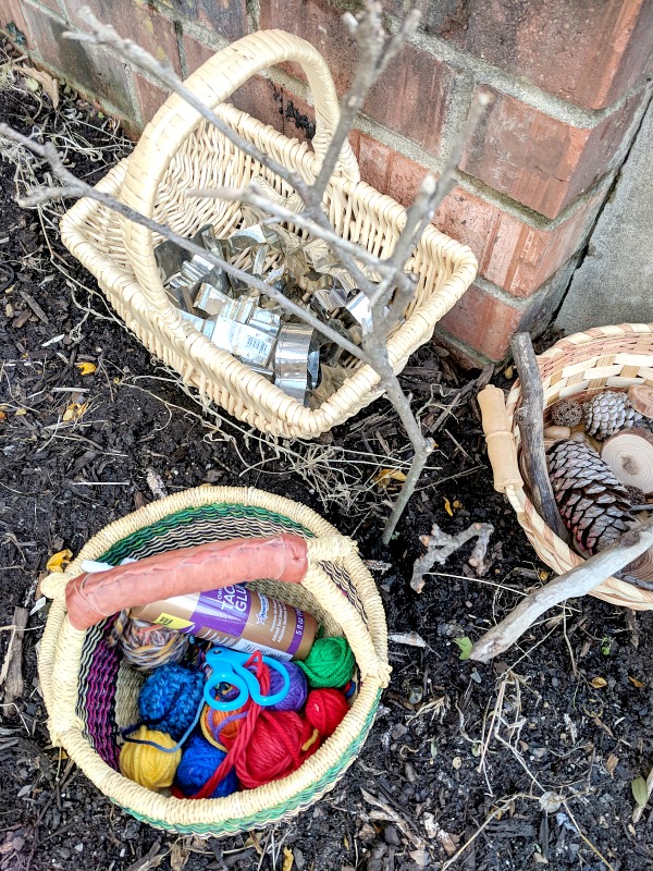 Exploring Texture and Color with Loose Parts Play