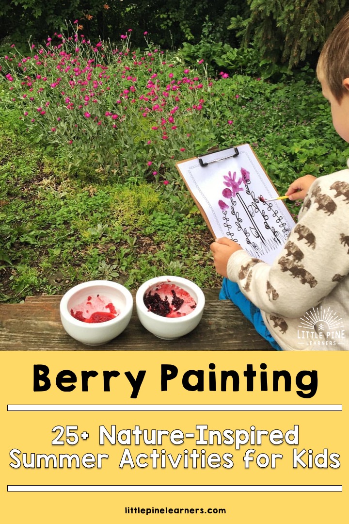 A fun way to nature journal! #outdooractivities #naturecrafts #natureactivities