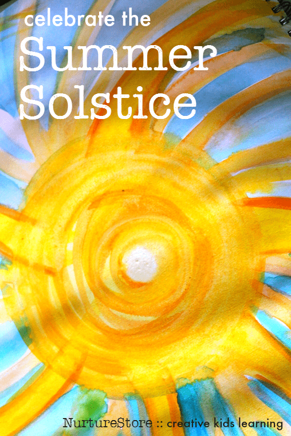 Summer solstice activities for kids :: solstice crafts :: summer solstice party ideas