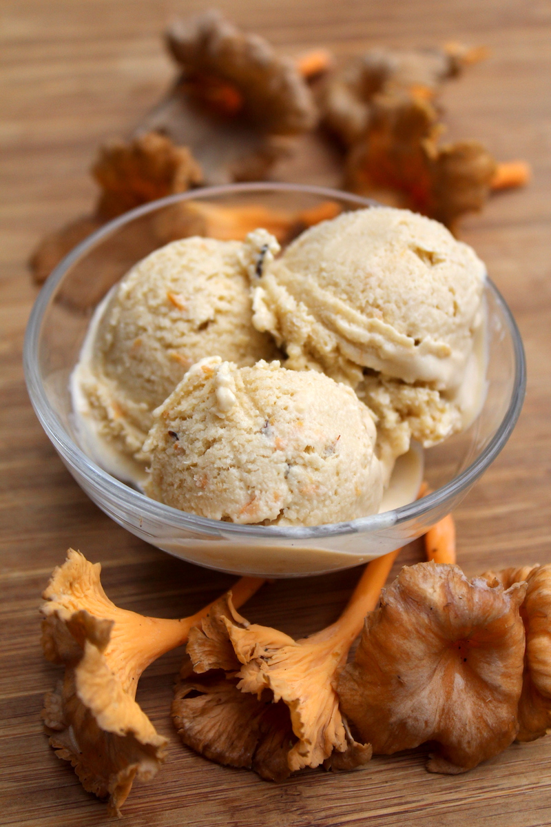 Homemade Chanterelle Ice Cream Recipe