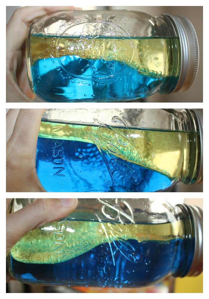 Ocean Sensory Wave Bottle
