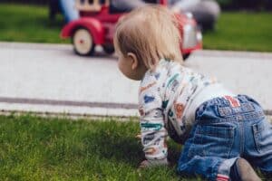 baby in nature