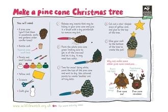 Pinecone tree